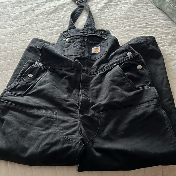 Carhartt, men’s lined overalls, size large - Picture 1 of 6